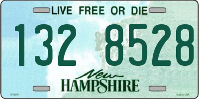 NH license plate 1328528