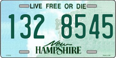 NH license plate 1328545