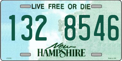 NH license plate 1328546