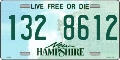 NH license plate 1328612