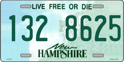 NH license plate 1328625