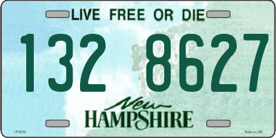 NH license plate 1328627