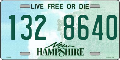NH license plate 1328640