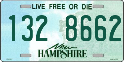NH license plate 1328662