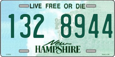 NH license plate 1328944