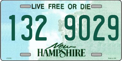 NH license plate 1329029