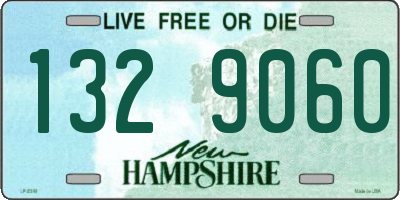 NH license plate 1329060