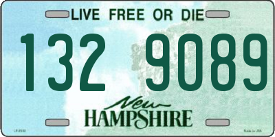 NH license plate 1329089