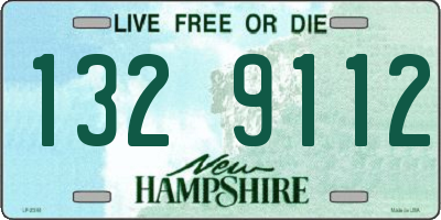NH license plate 1329112