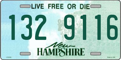 NH license plate 1329116