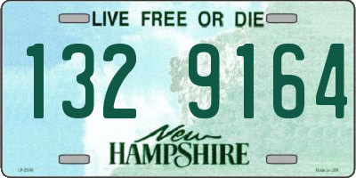 NH license plate 1329164