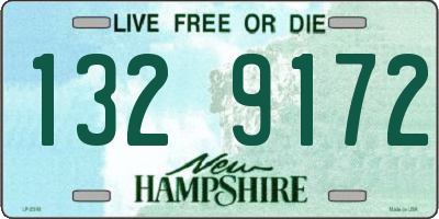 NH license plate 1329172