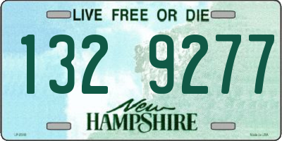 NH license plate 1329277