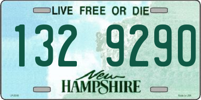 NH license plate 1329290