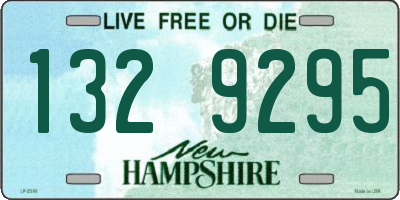NH license plate 1329295