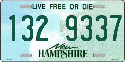 NH license plate 1329337