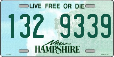 NH license plate 1329339