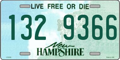 NH license plate 1329366