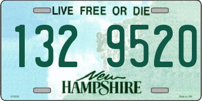 NH license plate 1329520