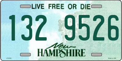 NH license plate 1329526
