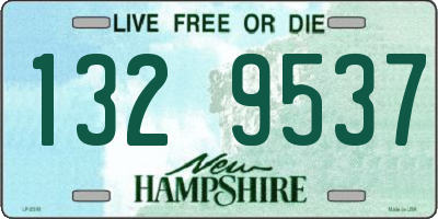 NH license plate 1329537