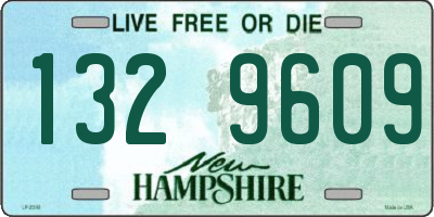 NH license plate 1329609