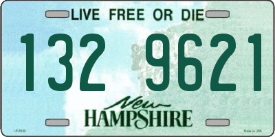 NH license plate 1329621