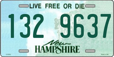 NH license plate 1329637