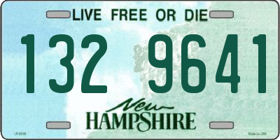 NH license plate 1329641