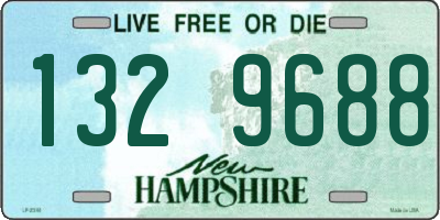 NH license plate 1329688