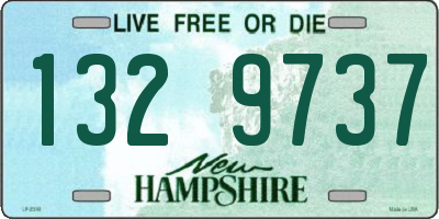 NH license plate 1329737