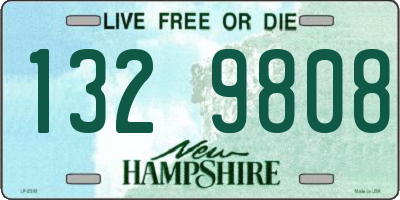 NH license plate 1329808