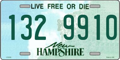 NH license plate 1329910