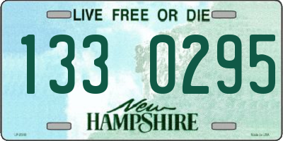 NH license plate 1330295