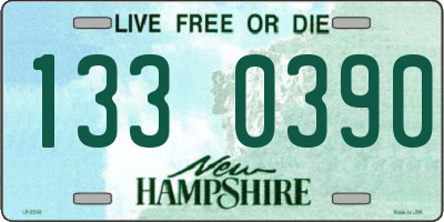 NH license plate 1330390
