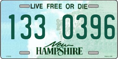 NH license plate 1330396