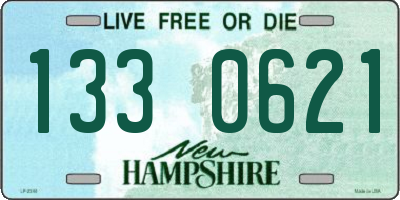 NH license plate 1330621