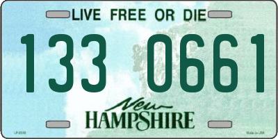 NH license plate 1330661