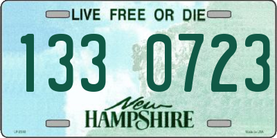 NH license plate 1330723