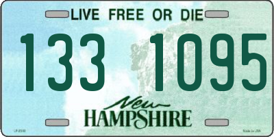NH license plate 1331095