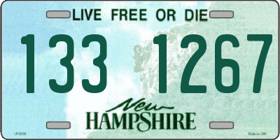 NH license plate 1331267