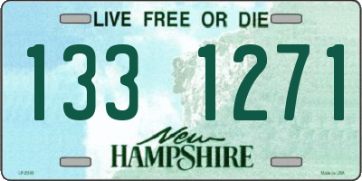 NH license plate 1331271