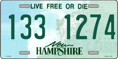 NH license plate 1331274
