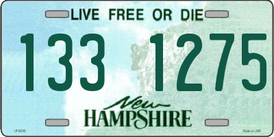 NH license plate 1331275