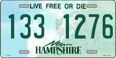 NH license plate 1331276