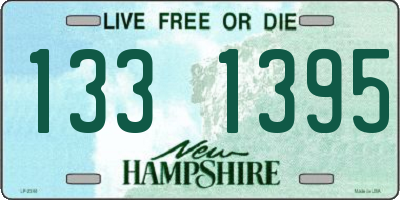 NH license plate 1331395