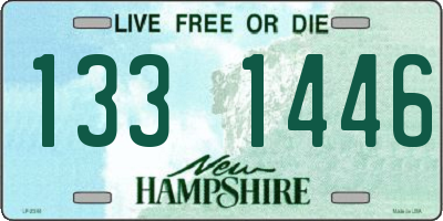 NH license plate 1331446