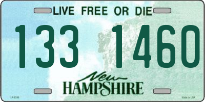 NH license plate 1331460