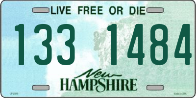 NH license plate 1331484