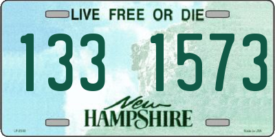 NH license plate 1331573